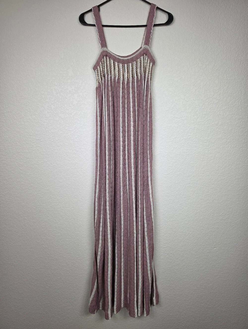 Free People $298 Striped Maxi Dress
